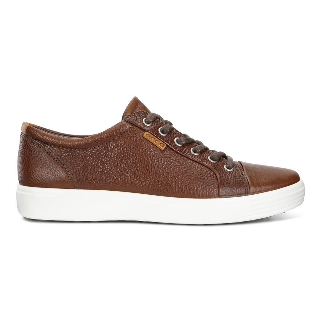 Baskets Ecco Soft 7 Homme Marron 7124-SWAMD